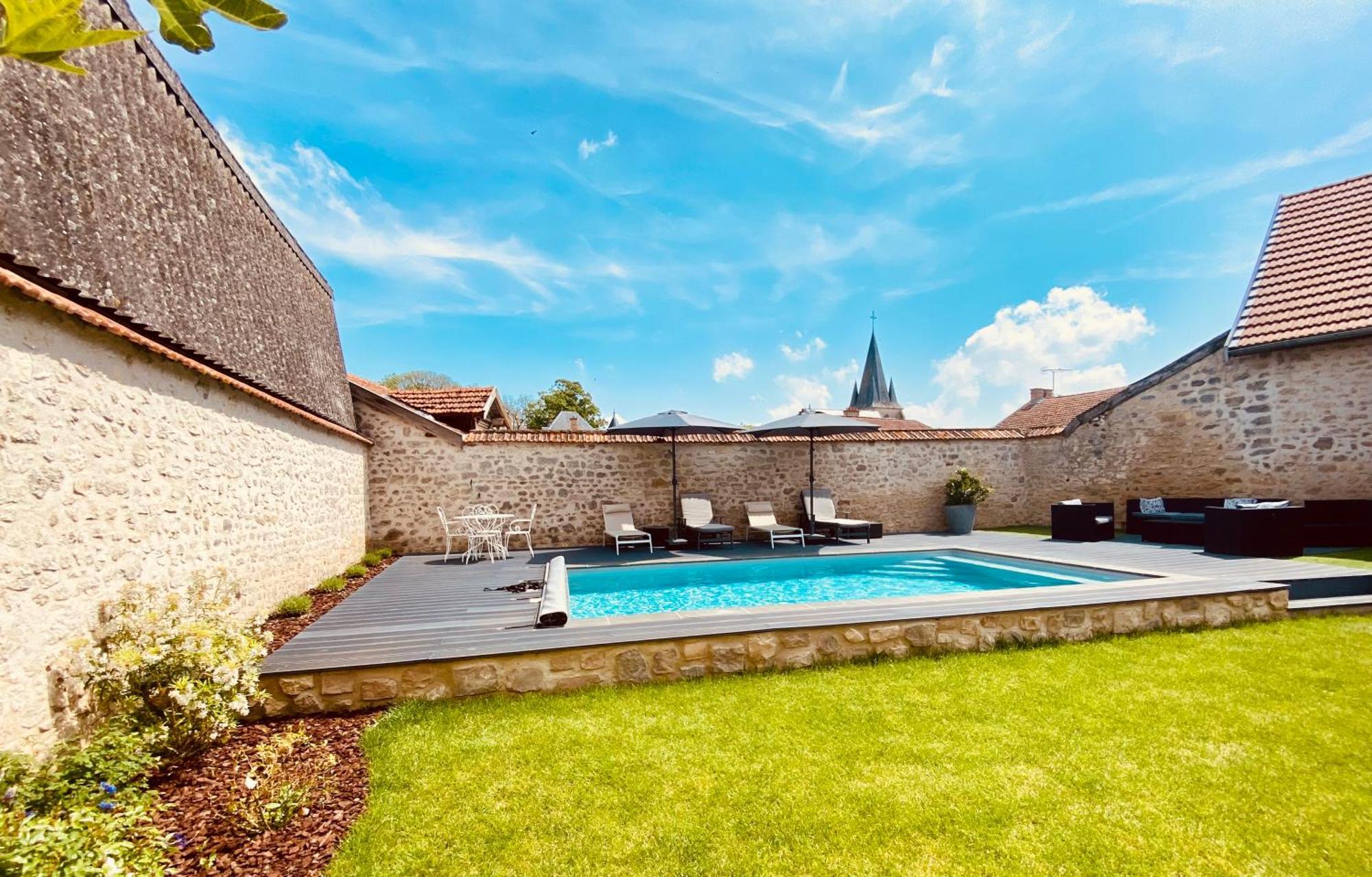 Studio D'Hotes Avec Piscine « Le Clos N°6 » Cormicy Dış mekan fotoğraf